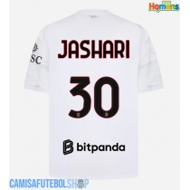 Camisa de time de futebol AC Milan Ardon Jashari #30 Replicas 2º Equipamento 2026-27 Manga Curta